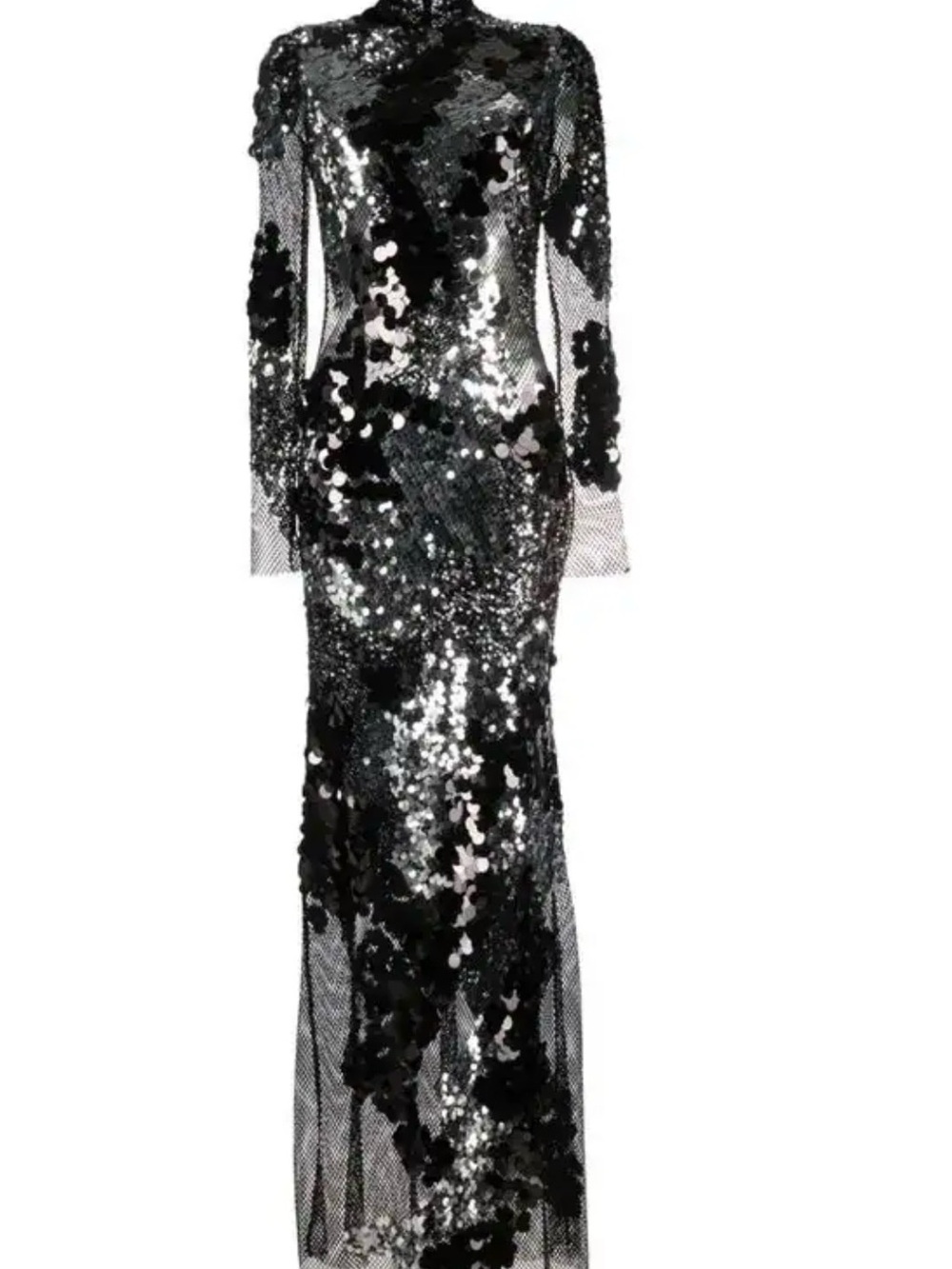 Tom Ford Black Sequin Long-Sleeve Gown 🤩 - Picture 9 of 11